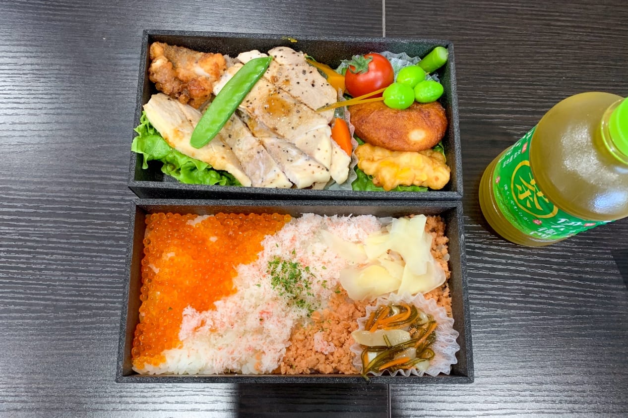 豪華なお弁当